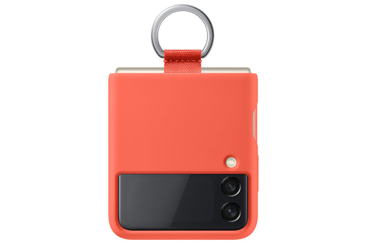Samsung Silicone Cover With Ring Galaxy Z Flip3 5G EF-PF711 Coral