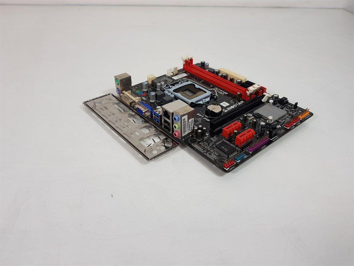 Biostar H81MG Socket LGA1150 DDR3 MicroATX Motherboard with I/O Shield