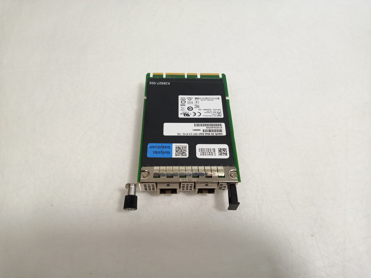 Intel X710-T2L PCIe 3.0 x8 1G/2.5G/5G/10 Gigabit Network Adapter X710T2L0CPV3