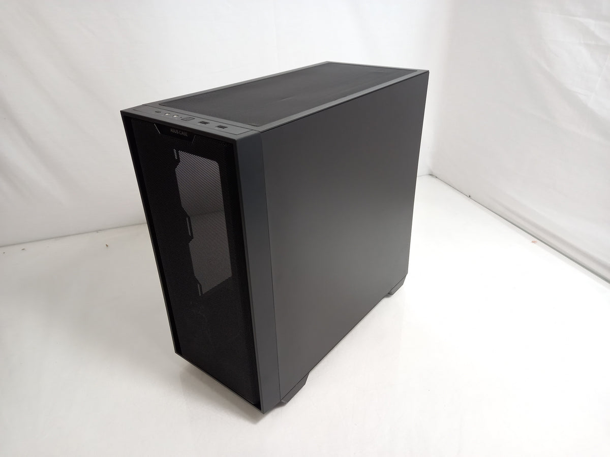 ASUS A21 Black Windowed M-ATX Gaming Desktop PC Case - No Fans