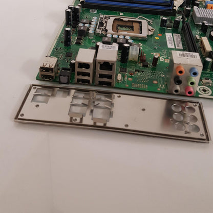 HP Elite Socket LGA1156 DDR3 Micro ATX Motherboard With I/O Shield 466799-001