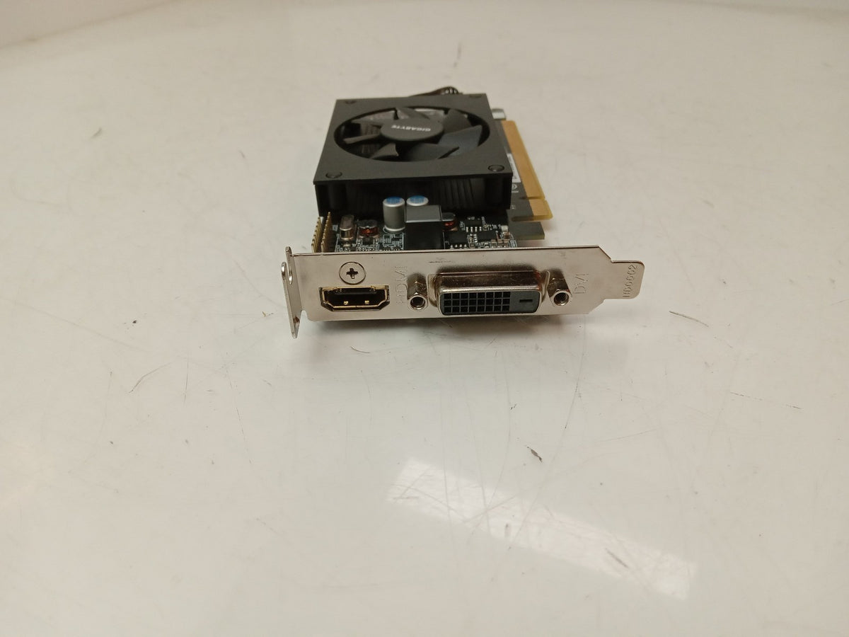 GIGABYTE GeForce GT 710 1 GB DDR3 PCIe Low Profile Graphics Card GV-N710D3-1GL