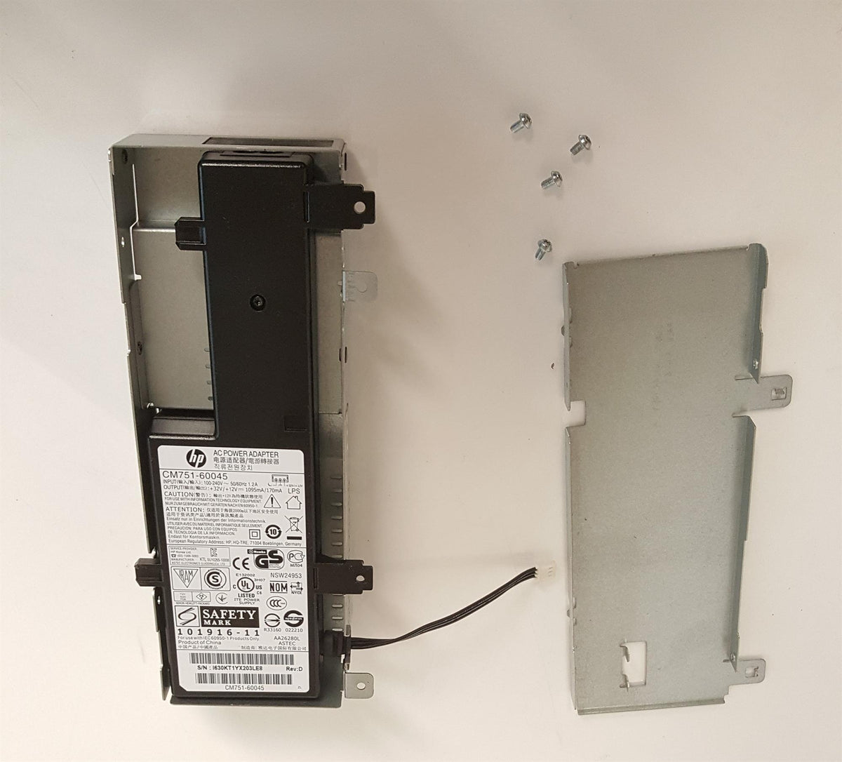 HP DesignJet T520 Power Supply Unit and Cage CM751-60045 CQ890-60123