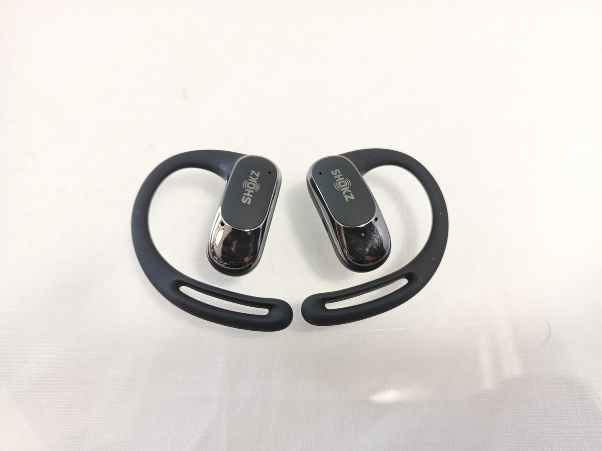 Shokz OpenFit Air Black Wireless Shokz OpenFit Air Black Open-Ear Wireless Bluetooth Earphones with Charging CaseEarphones - With Case