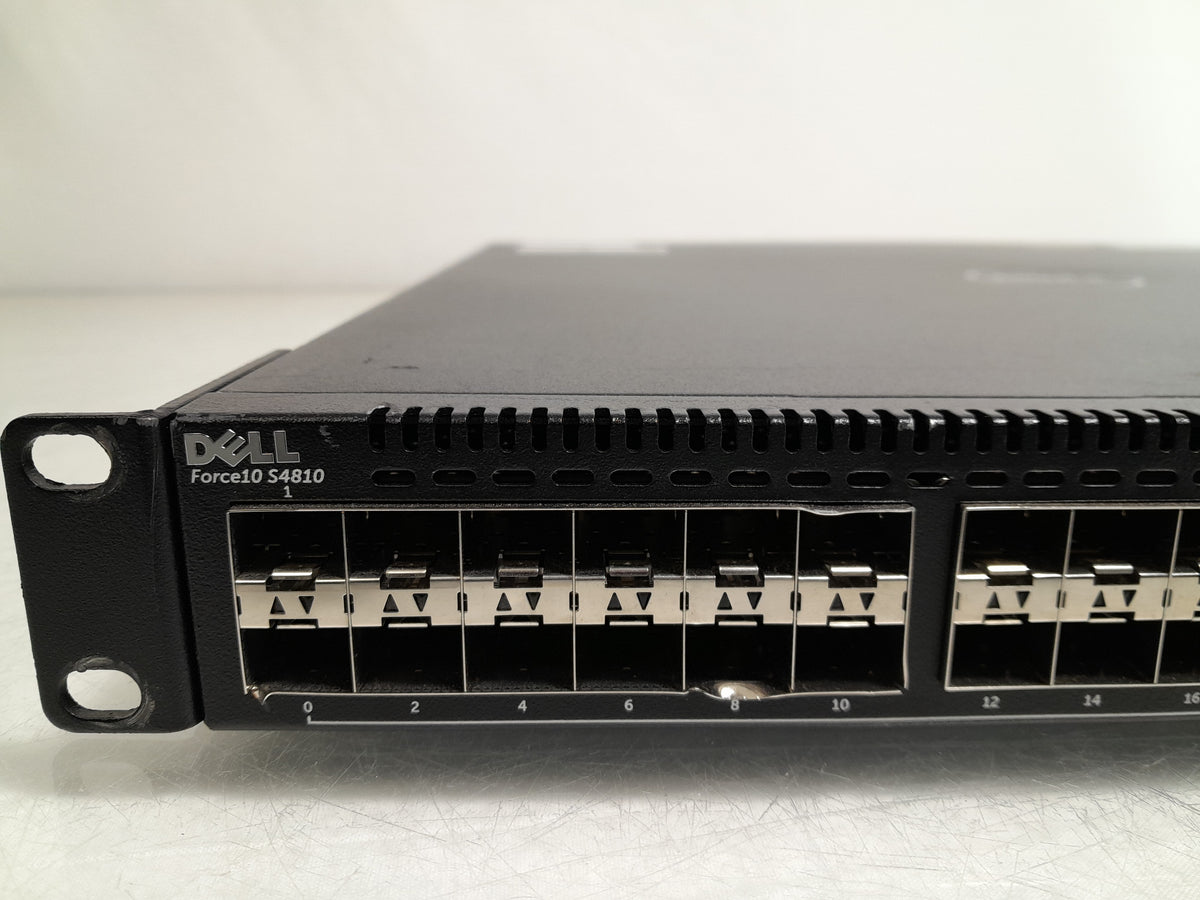 Dell Force10 S4810P-AC 48 Port 10GbE Network Switch w/ 4x 40GbE QSFP+ Ports
