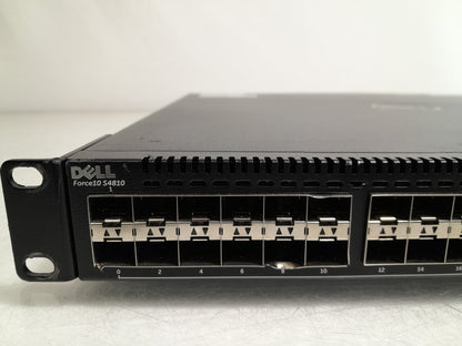 Dell Force10 S4810P-AC 48 Port 10GbE Network Switch w/ 4x 40GbE QSFP+ Ports