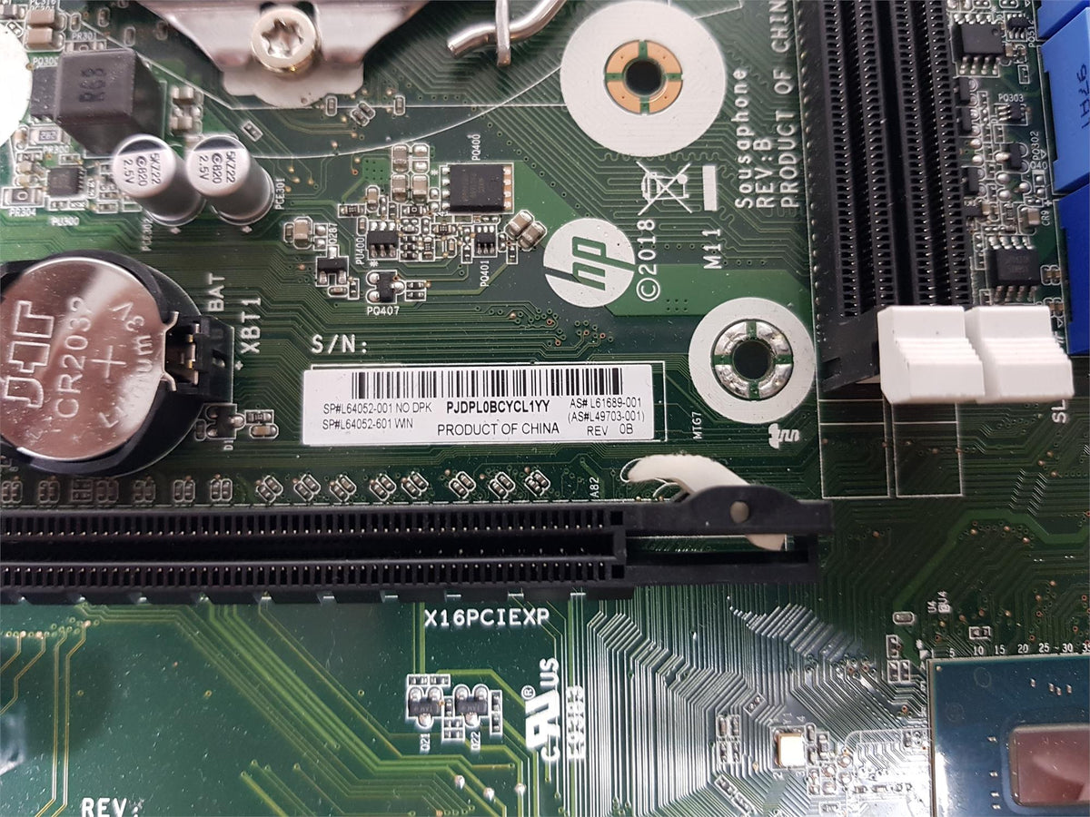 HP ProDesk 400 480 G6 MT Socket LGA1151 DDR4 Motherboard l64052-001 L61689-001