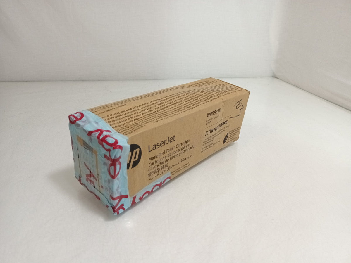Genuine HP W9093MC Managed Laserjet Toner Cartridge Magenta - Damage Packaging