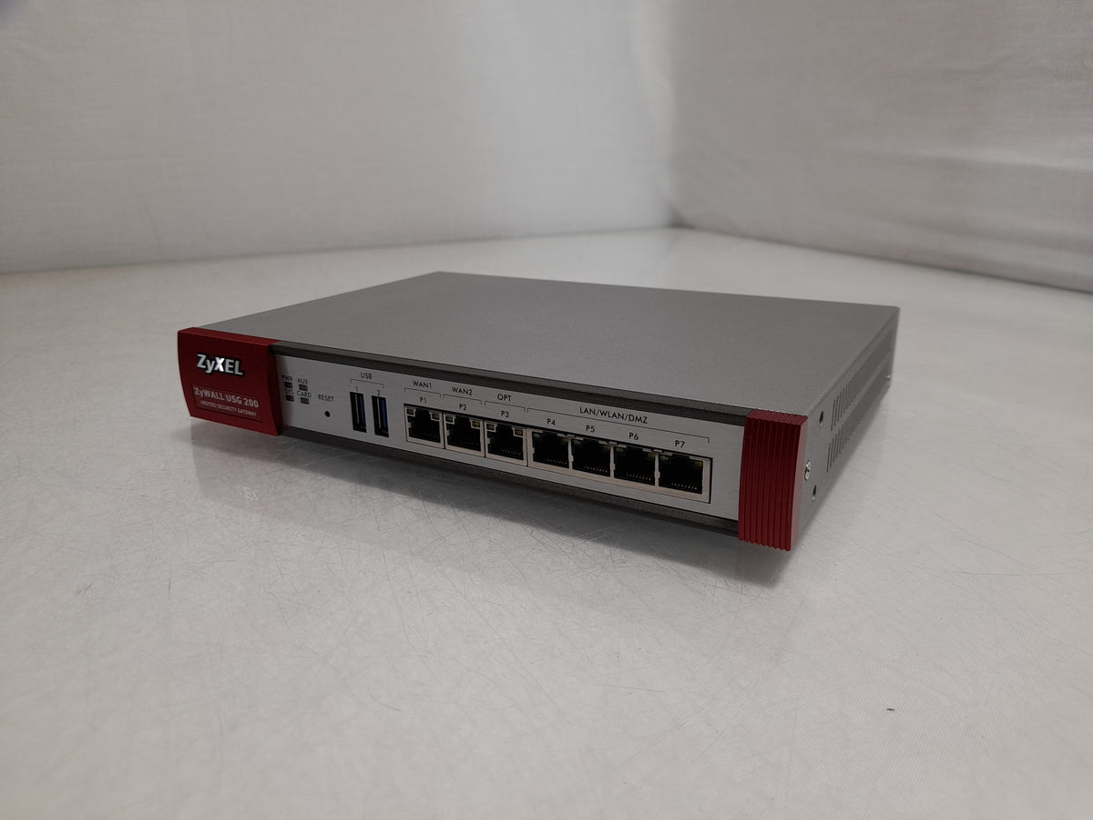ZyXEL ZyWALL USG 200 Unified Security Gateway - No PSU