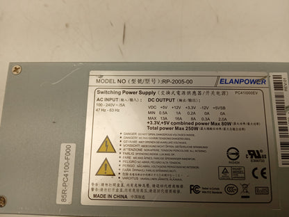 Elanpower Shuttle XPC 250W Power Supply Unit RP-2005-00