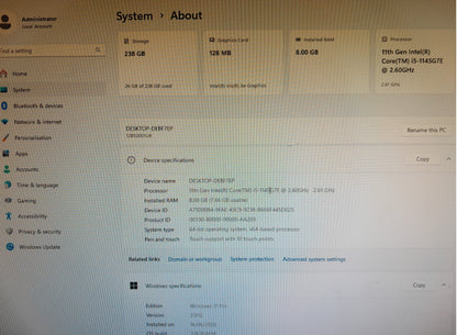 Lenovo ThinkSmart One 12BS Video Conferencing Kit with Built-In Compute Bar, and 10.1" ThinkSmart Touch Controller L1021FC 