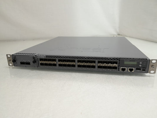 Juniper Networks EX4550-32F-AFO Switch with Juniper EX4550-EM-2QSFP 2 x 40Gb QSFP+ Module