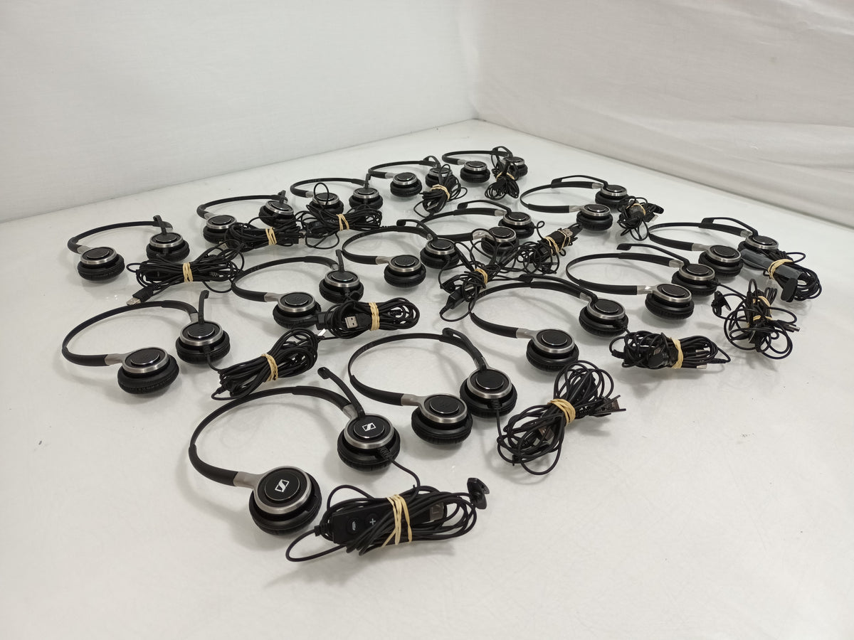 Job lot of 15x Epos Sennheiser SC 665 USB Headset