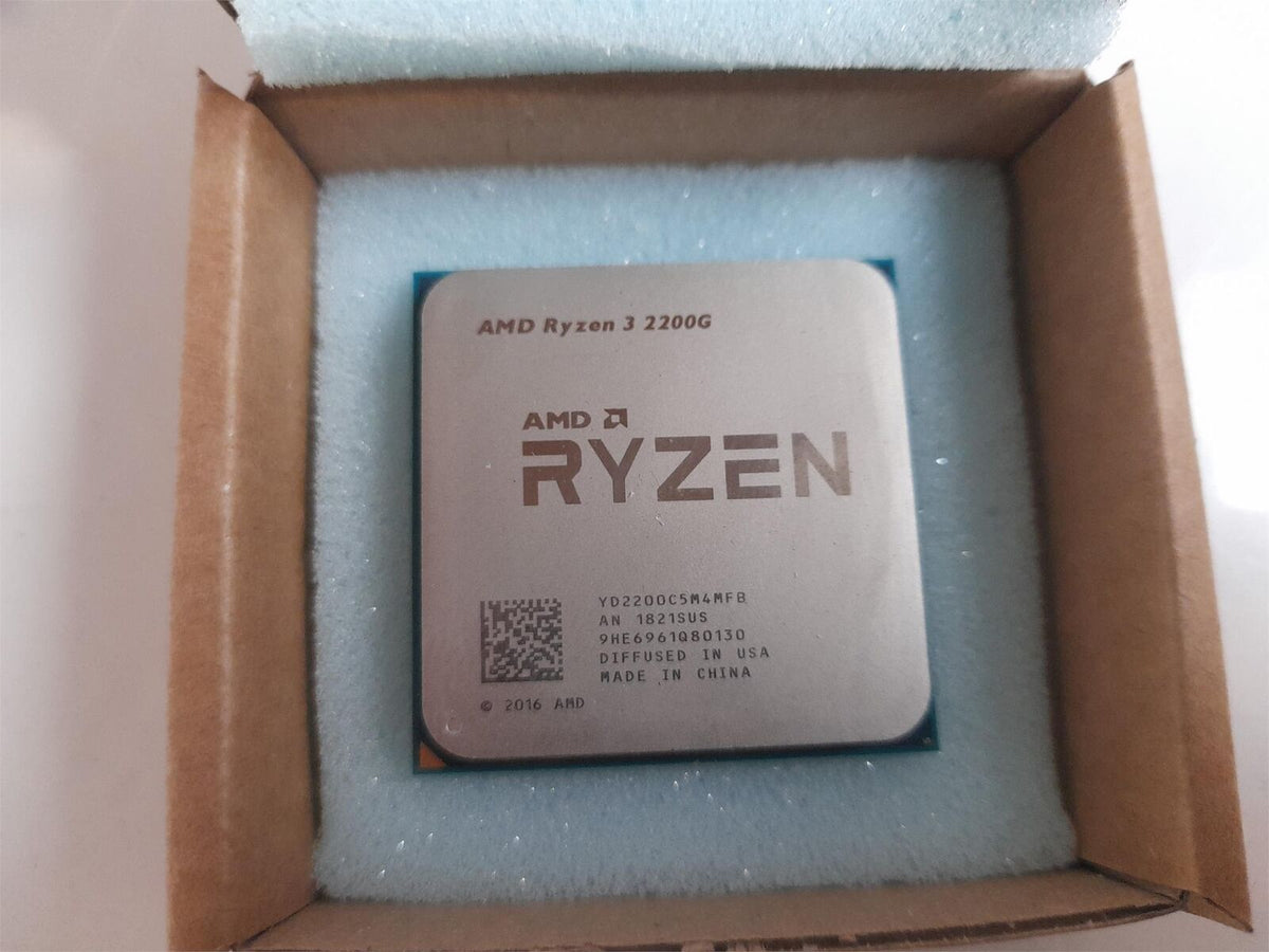 AMD Ryzen 3 2200G 3.50Ghz Socket AM4 CPU Processor (YD2200C5M4MFB)