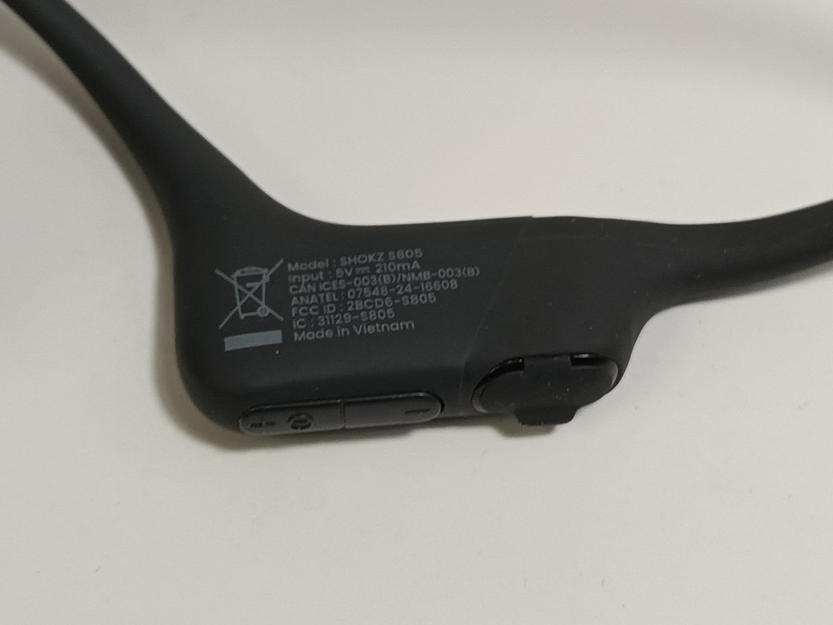 Shokz OpenRun SE Bone Conduction Black Wireless Sport Headphones