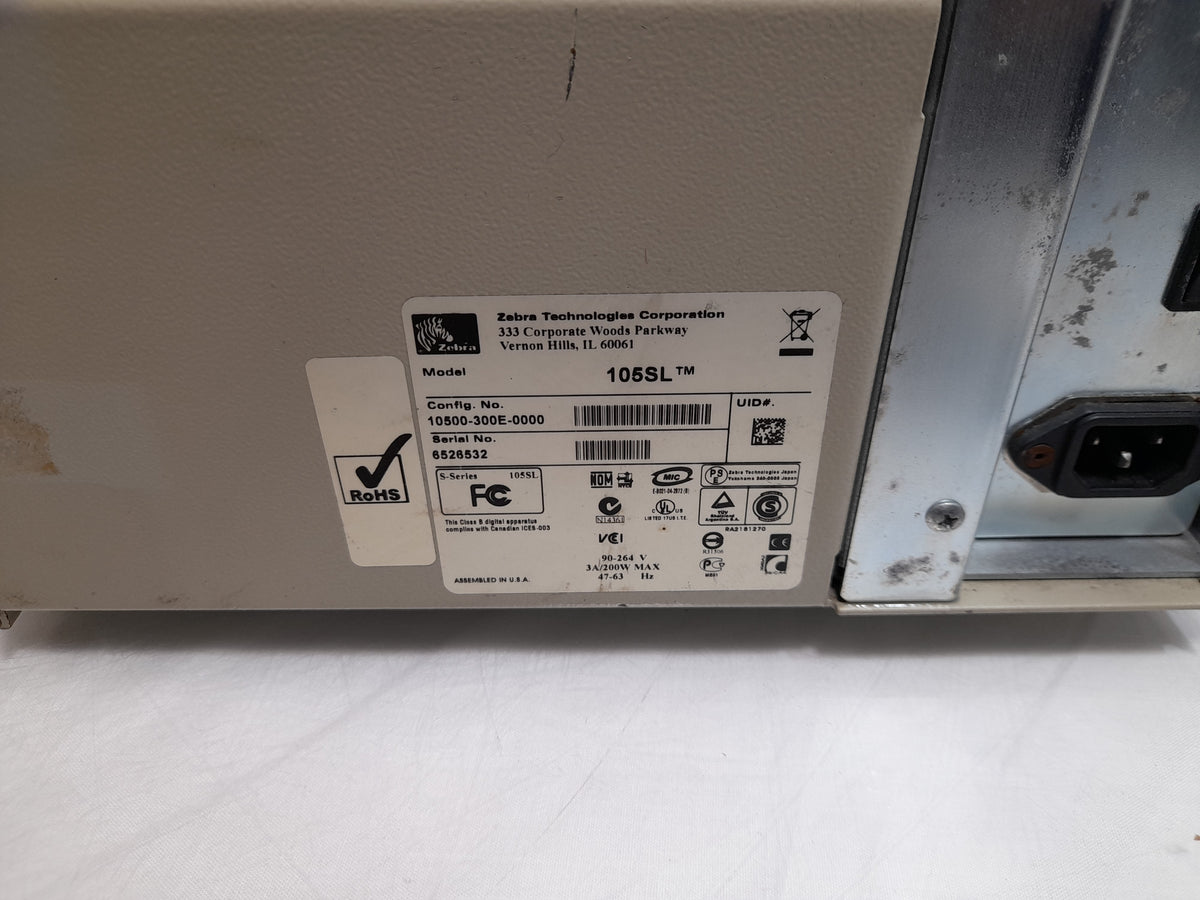 Zebra 105SL Thermal Transfer Printer - Faulty/Spares/Repairs