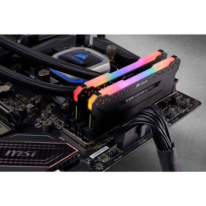 Corsair Vengeance RGB PRO CMW16GX4M2C3200C16 3200MHz 16GB (2x 8GB) CL16 DDR4 Gaming RAM