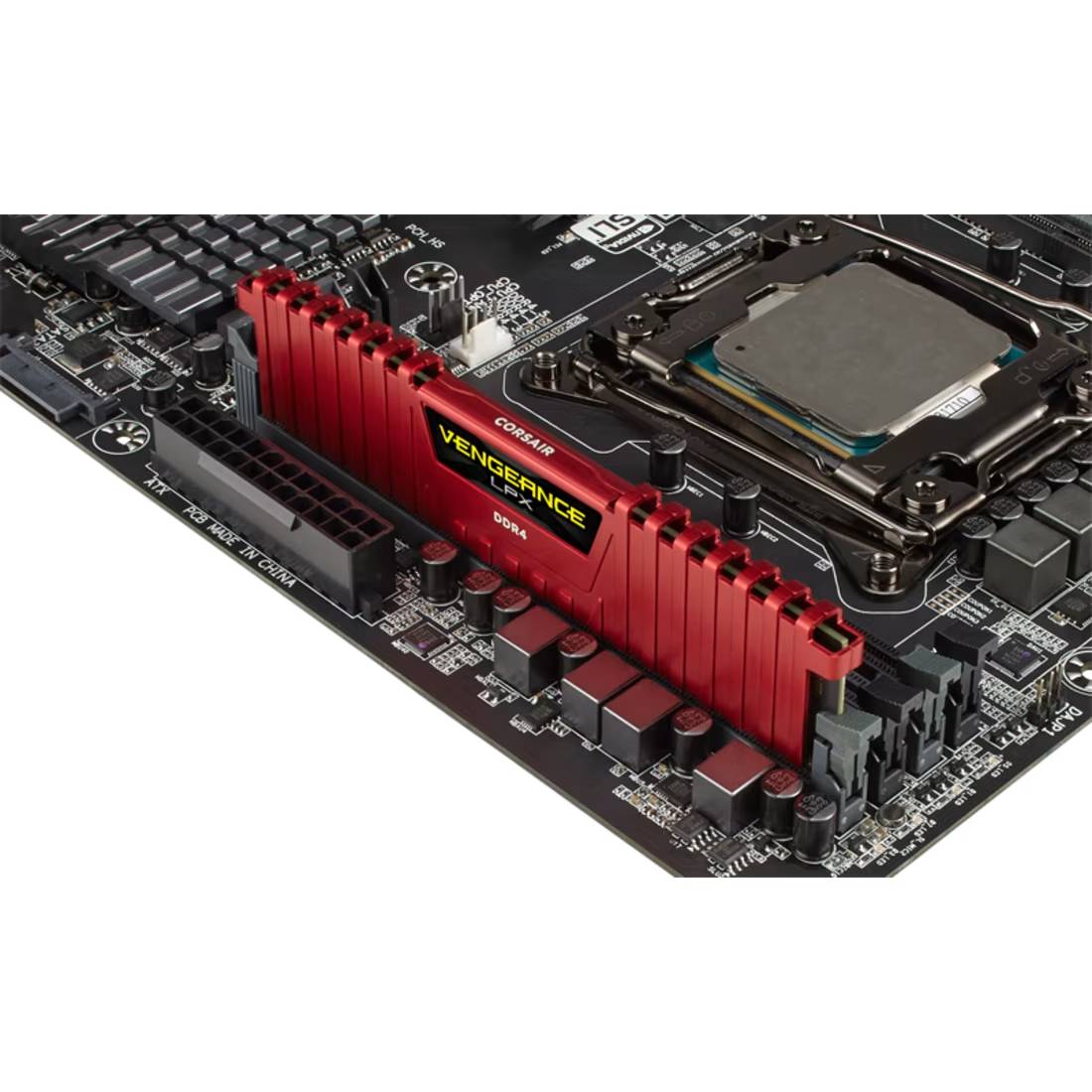 Corsair Vengeance LPX CMK4GX4M1A2400C16R 2400MHz 4GB (1x 4GB) CL16 DDR4 Gaming RAM