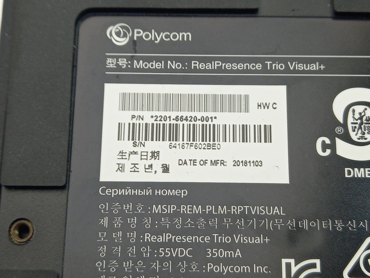Polycom RealPresence Trio Visual+