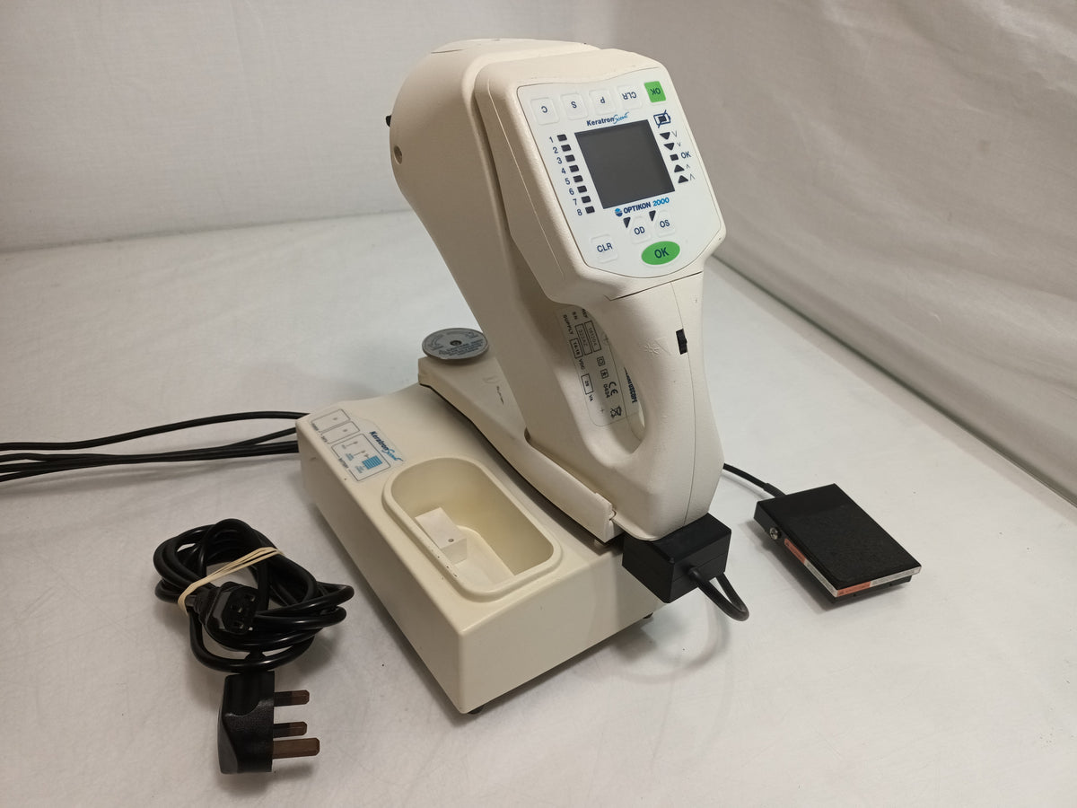 Keratron Scout Optikon 2000 Corneal Topographer USB2.0 Ophthalmoscope Camera