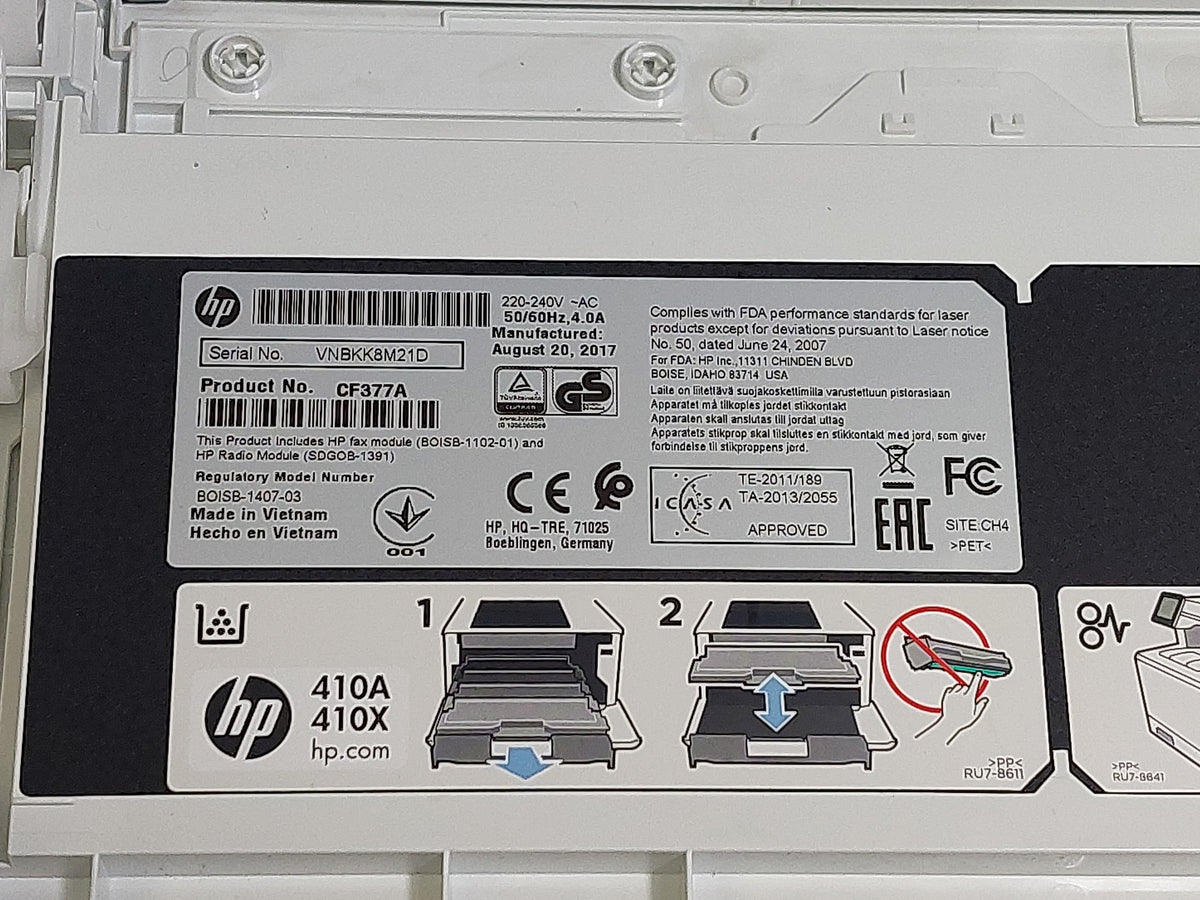 HP Color LaserJet Pro MFP M477fnw A4 Colour Laser Printer WiFi ADF Fax