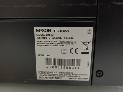 Epson EcoTank Pro ET-16650 Wide-Format All-in-One SuperTank Printer