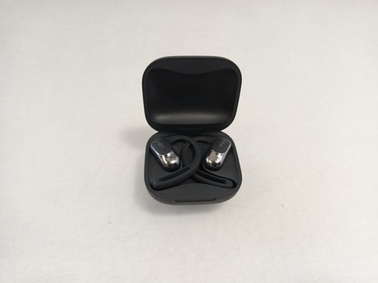 Shokz OpenFit Air Black Wireless Shokz OpenFit Air Black Open-Ear Wireless Bluetooth Earphones with Charging CaseEarphones - With Case