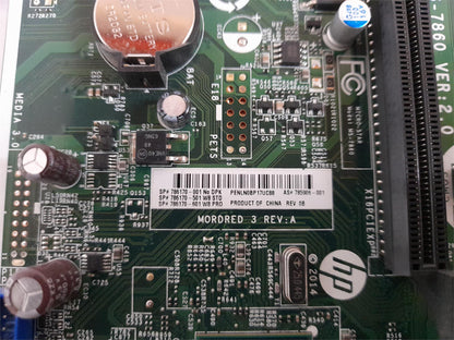 HP ProDesk 400 G2 Socket LGA1150 DDR3 MicroATX Motherboard with I/O Shield 785906-001