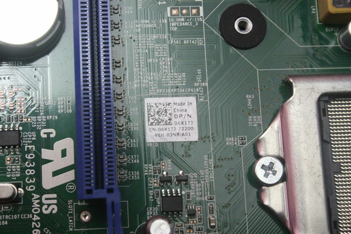 Dell OptiPlex 9020 MT Socket LGA1150 Motherboard With I/O Shield 06X1TJ 6X1TJ