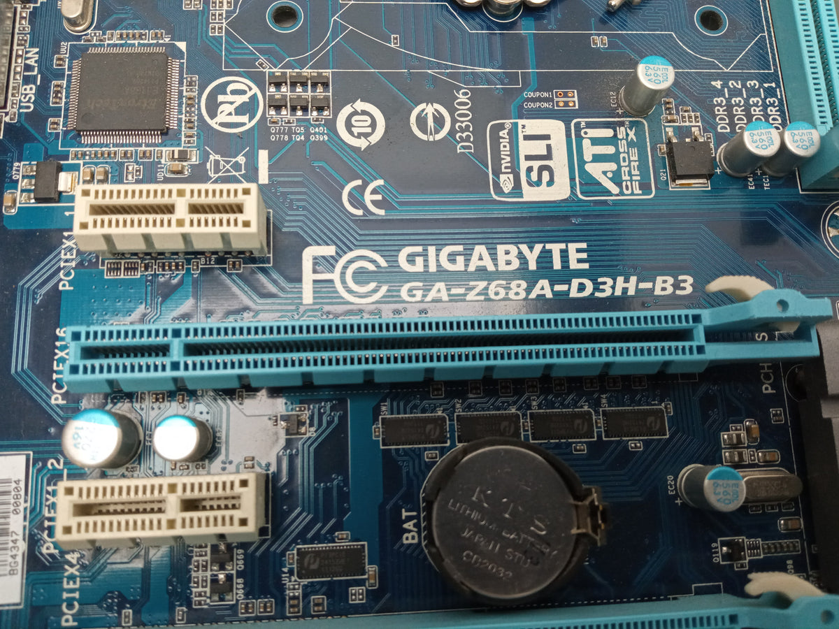 Gigabyte GA-Z68A-D3H-B3 Socket LGA1155 DDR3 ATX Motherboard