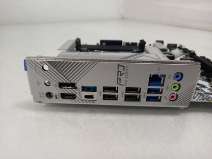 (SPARES)ASRock B650M PRO RS Socket AM5 DDR5 M-ATX Motherboard With I/O Shield