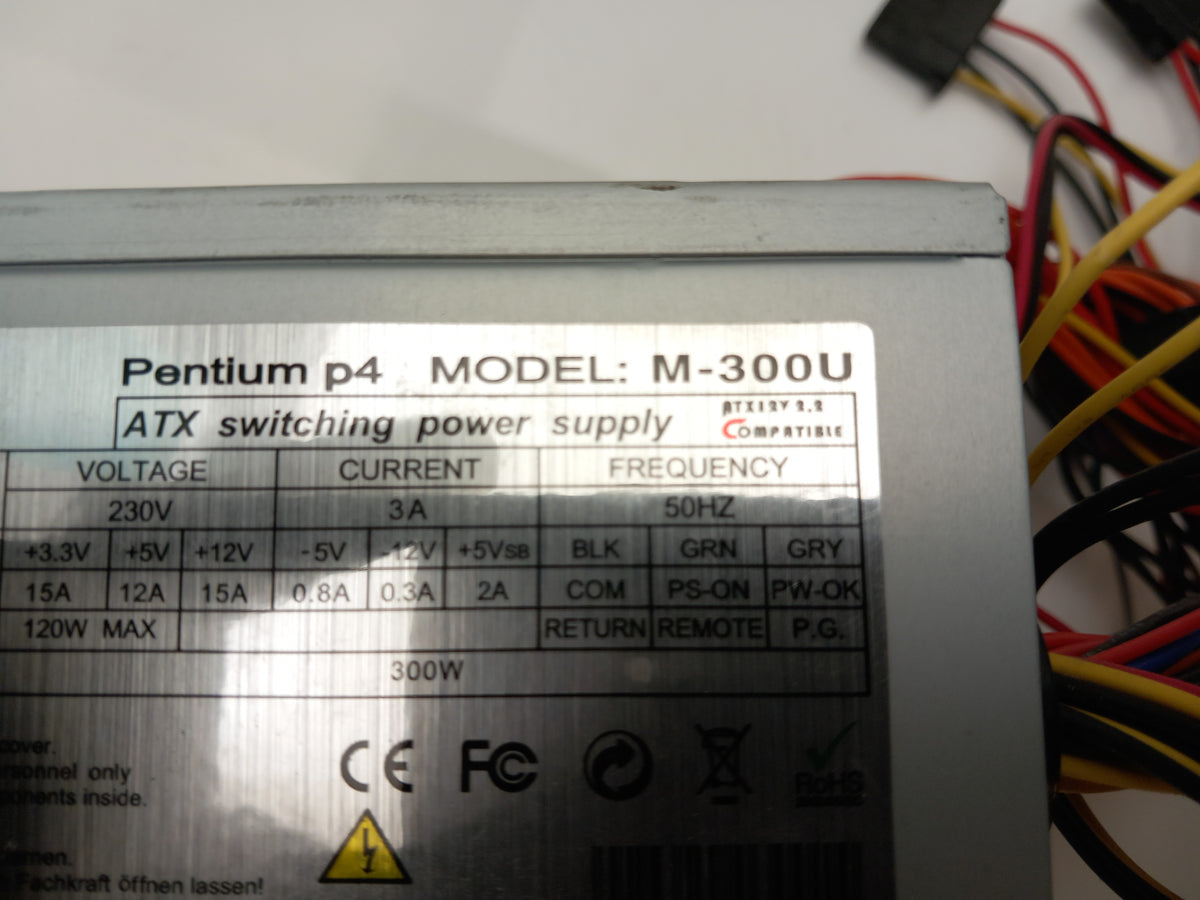 CiT M-300U 300W Micro ATX PSU Mini PC Desktop Power Supply Unit