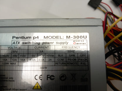 CiT M-300U 300W Micro ATX PSU Mini PC Desktop Power Supply Unit