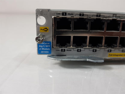 HP ProCurve ZL Switch 24 Port GIG-T SFP PoE ZI Module J8705A 5092-1270