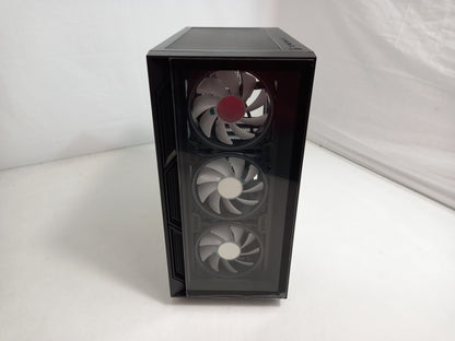 Vida Lucid Windowed M-ATX Black Gaming Desktop PC Case