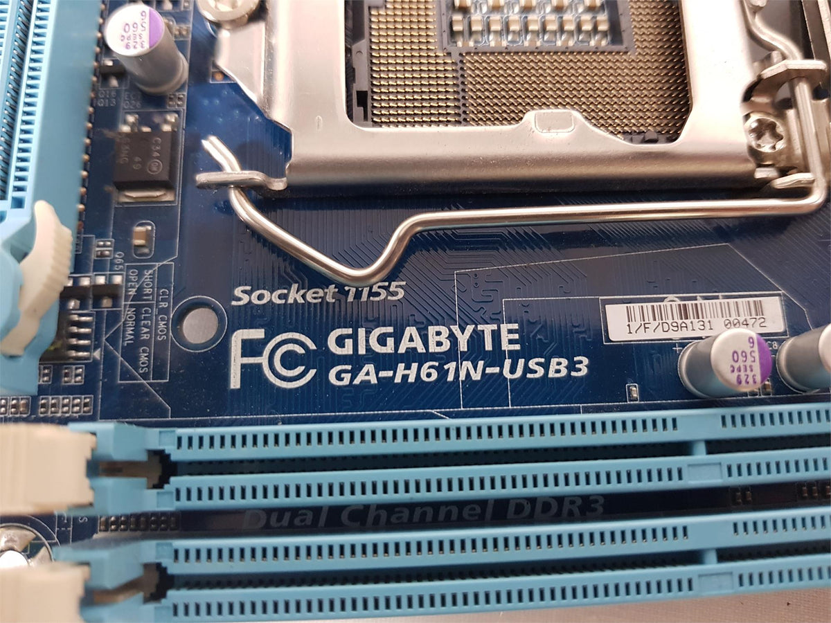 GIGABYTE GA-H61N-USB3 Socket LGA 1155 DDR3 Mini-ITX Motherboard With I/O Shield