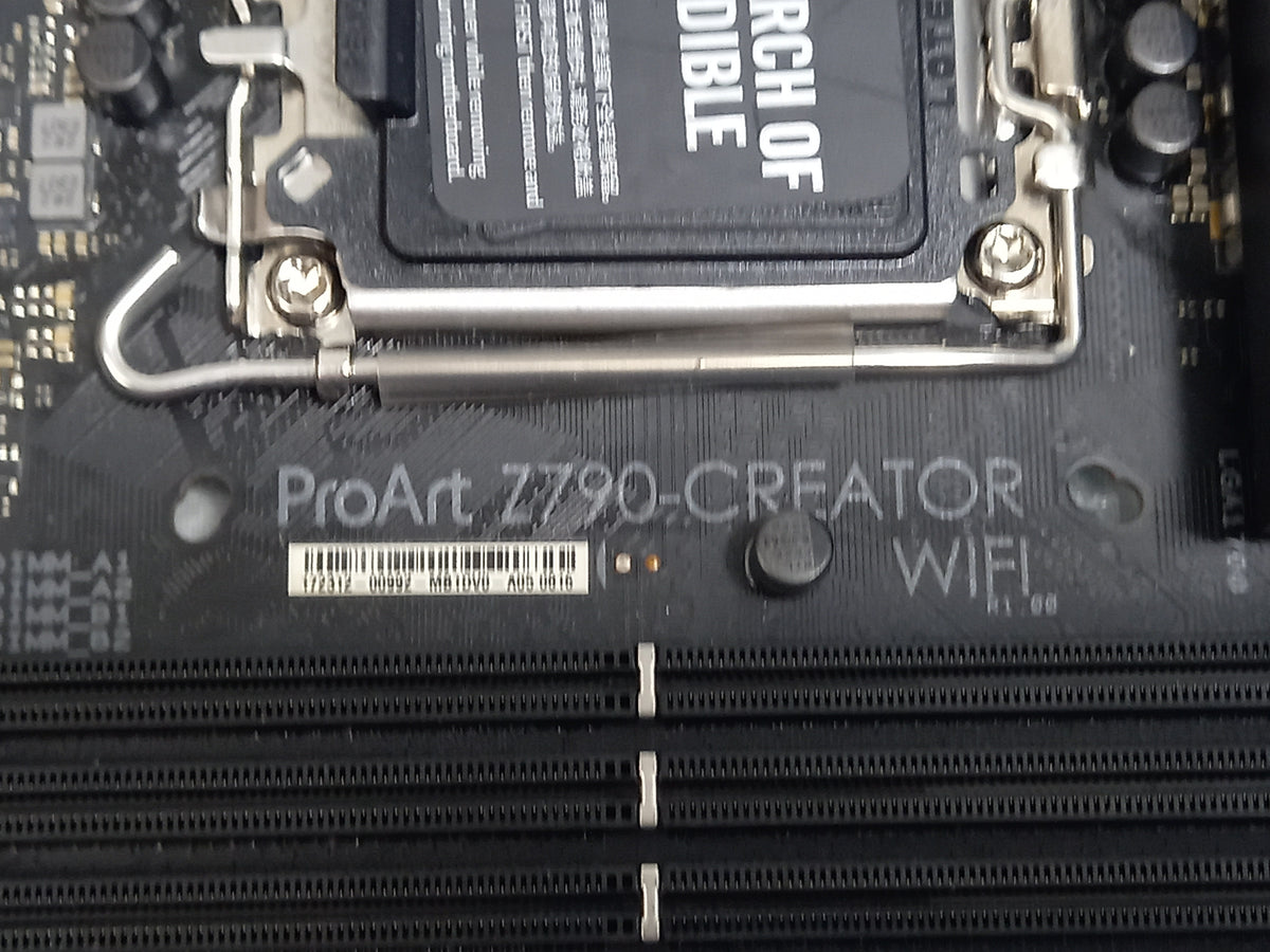 (SPARES)ASUS PROART Z790-CREATOR WIFI Socket LGA1700 DDR5 ATX Motherboard