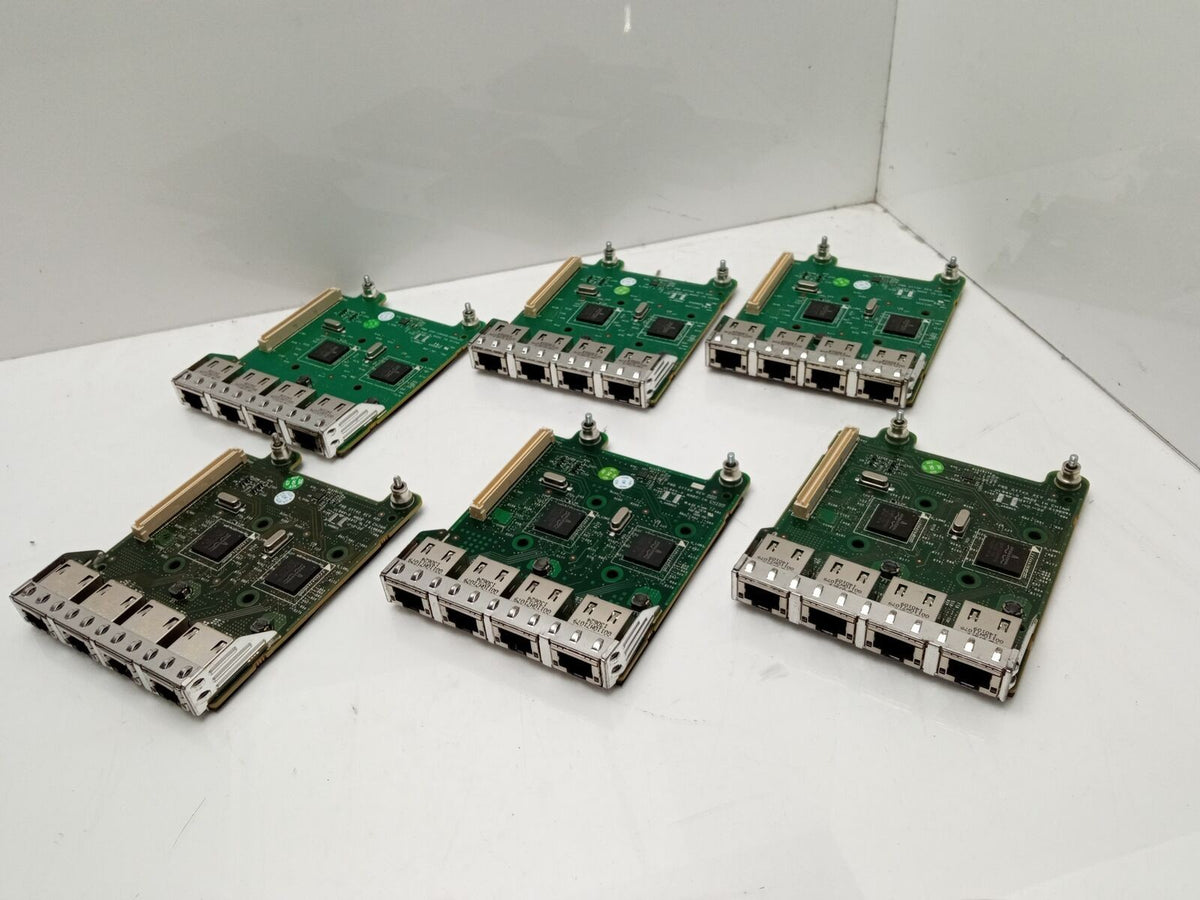 6x  Dell PowerEdge Quad Port 1GBe Network Card 0FM487 FM487