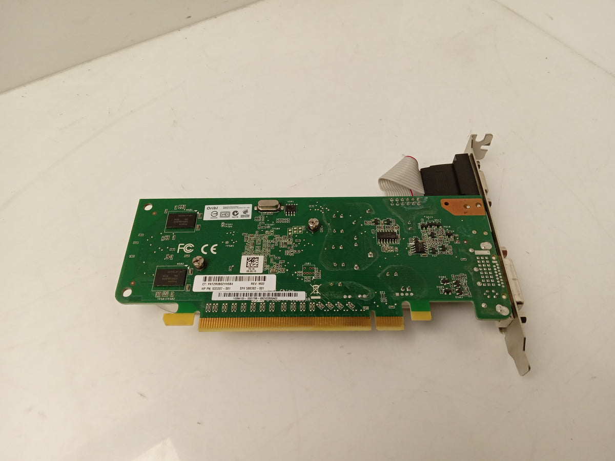 HP Nvidia GeForce G210 512MB DDR2 PCIe Video Graphics Card 586382-001 533207-001
