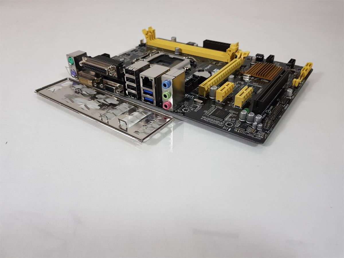 ASUS H81M-C Socket LGA1150 DDR3 MicroATX Motherboard with I/O Shield