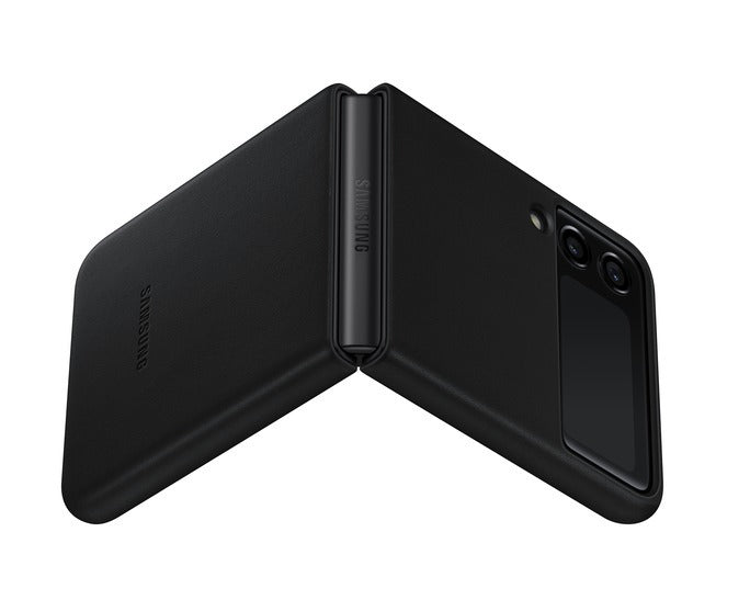 Samsung EF-VF711 Black Leather Cover Galaxy Z Flip3 5G