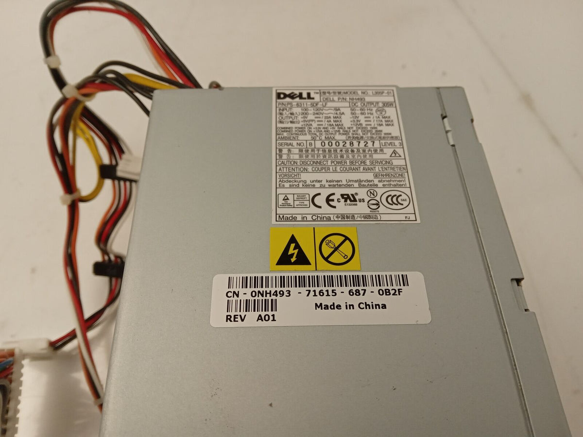 Dell OptiPlex 745 755 305W Power Supply Unit 0NH493 NH493