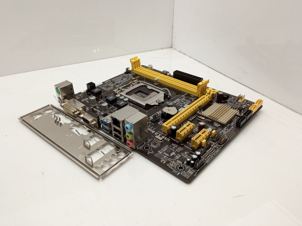 ASUS H81M-K Socket LGA1150 DDR3 Micro ATX Motherboard With I/O Shield
