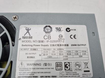 PowerMan IP-S250FF7-2 250W Power Supply Unit