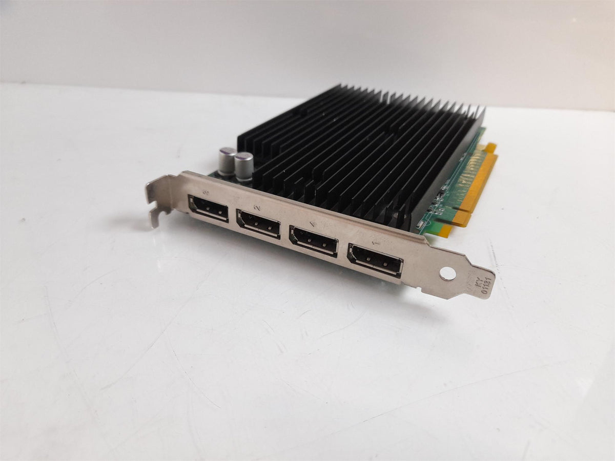 HP Nvidia Quadro NVS450 512MB PCIe Quad DisplayPort Video Graphics Card 490565-001