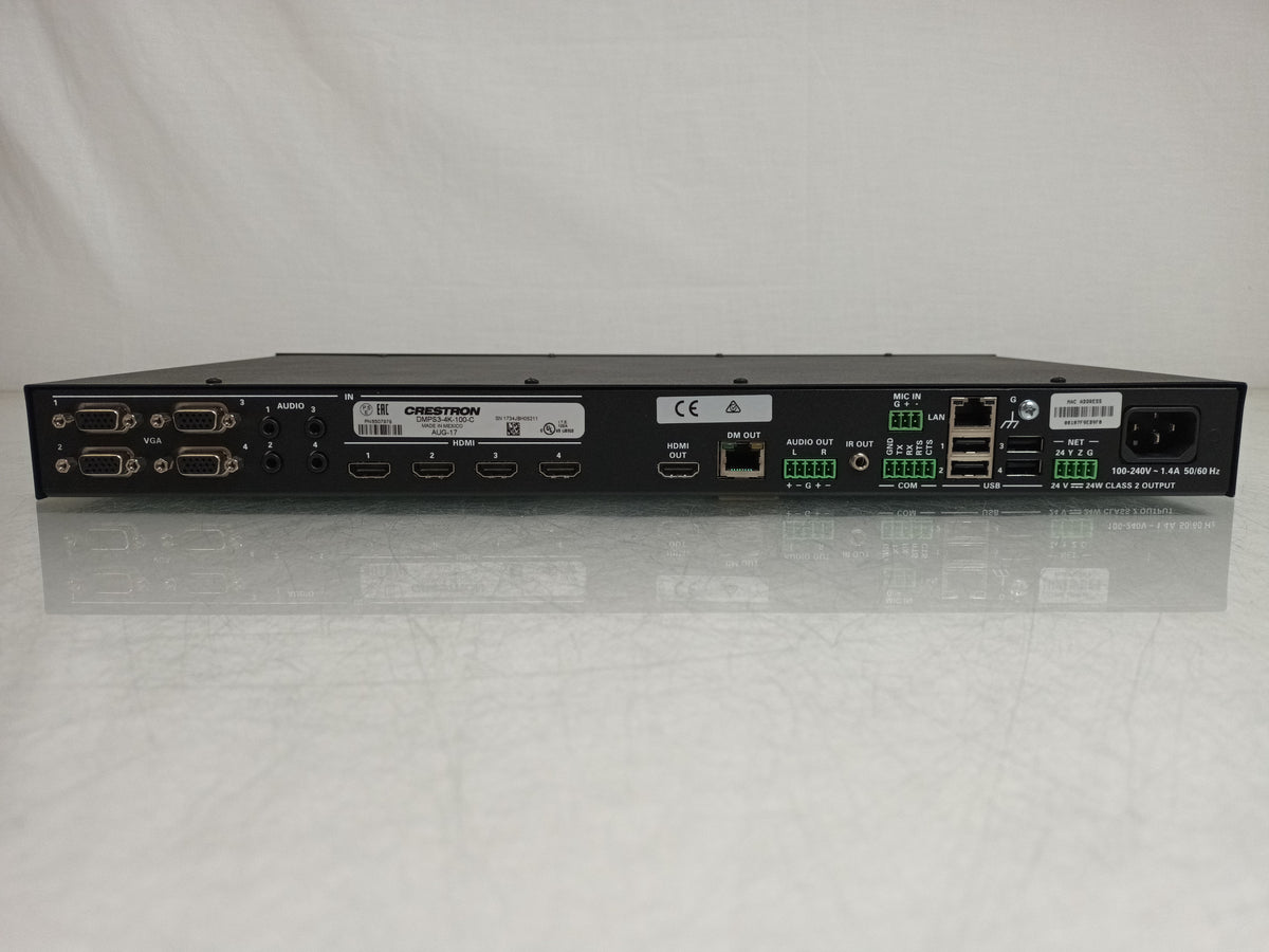 Crestron DMPS3-4K-100-C Multi-format Presentation System