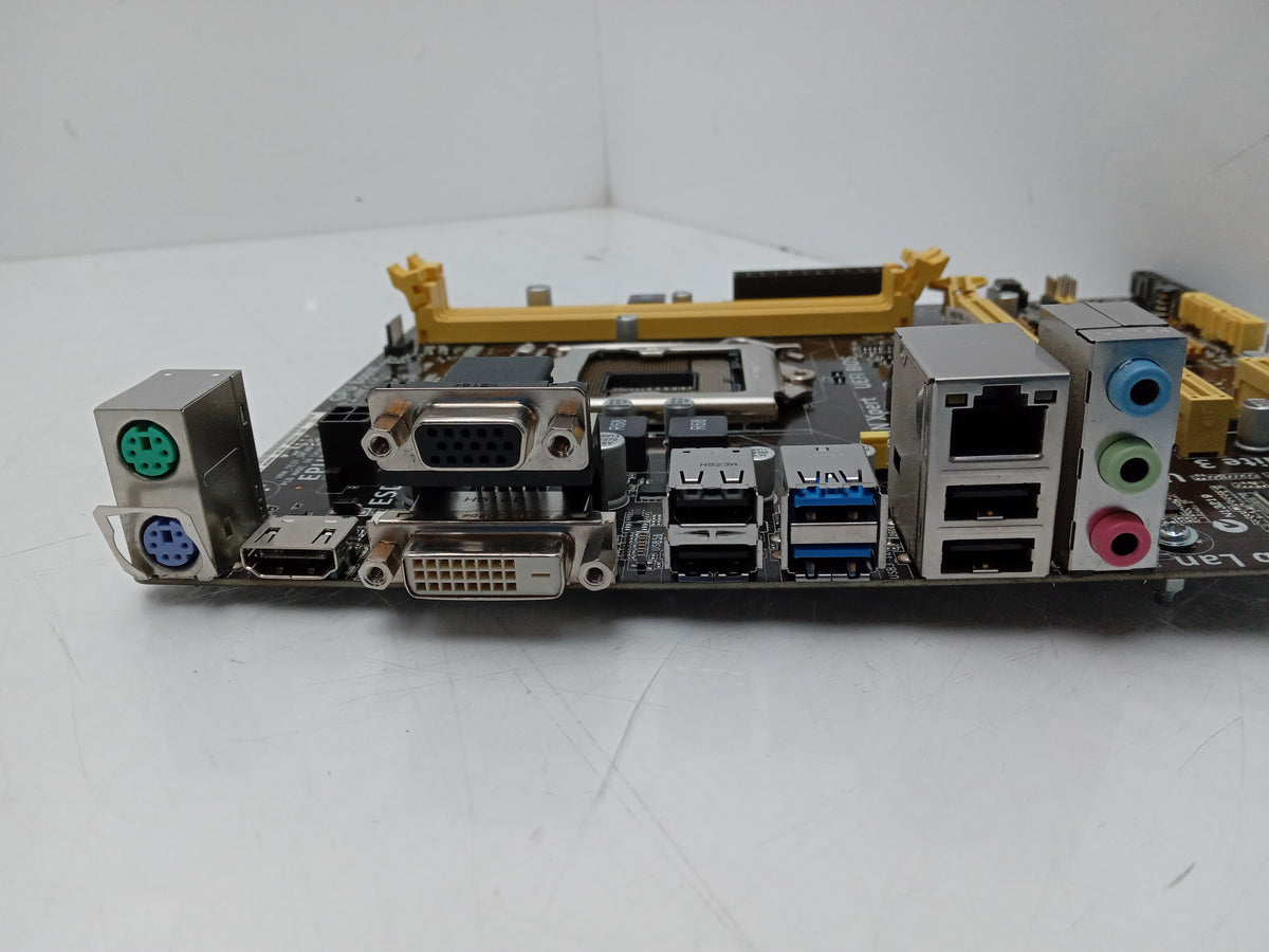 ASUS H81M-A Socket LGA1150 DDR3 PCI-E Micro ATX Motherboard With I/O Shield