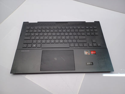 HP Omen 16-C05500NA Laptop Keyboard Touchpad Palmrest Assembly