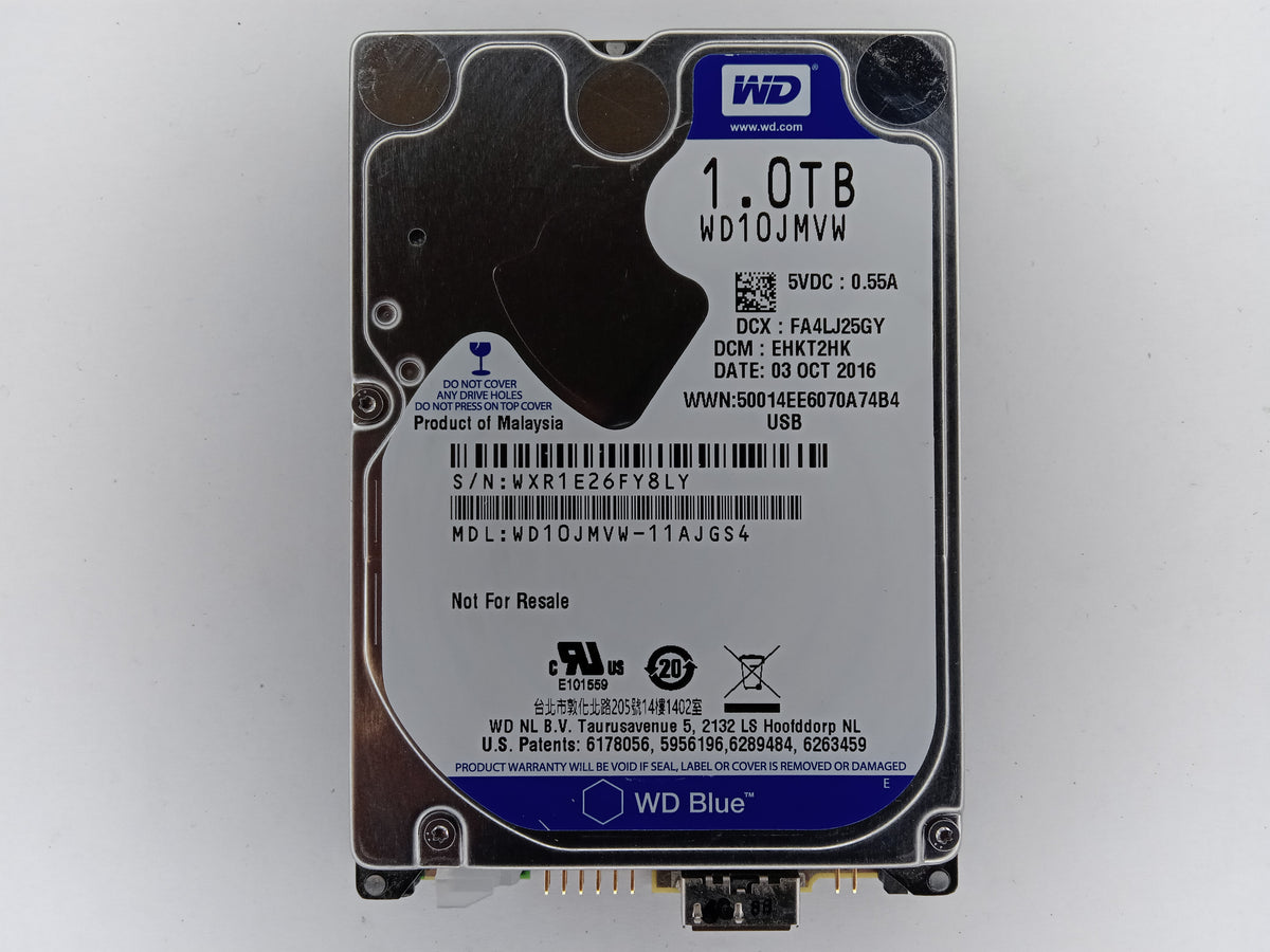 Western Digital WD10JMVW-11AJGS4 1TB 2.5" External USB 3.0 Hard Disk Drive HDD