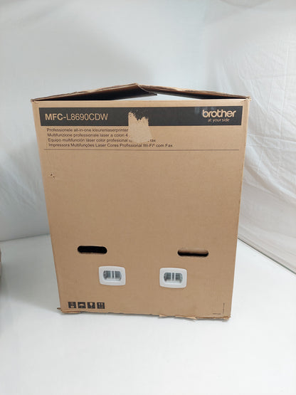 Brother MFC-L8690CDW A4 Colour Laser Multifunction Printer Duplex WiFi ADF